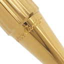 カルティエ Cartier トリニティ ゴールド GP ボールペン インク切れ 回転式 ツイスト式