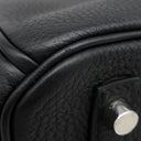 エルメス HERMES バーキン30 ブラック トゴ ハンドバッグ シルバー金具 黒