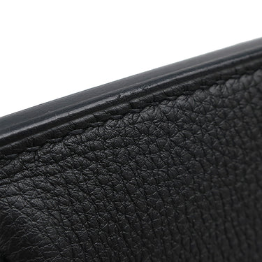 エルメス HERMES バーキン30 ブラック トゴ ハンドバッグ シルバー金具 黒