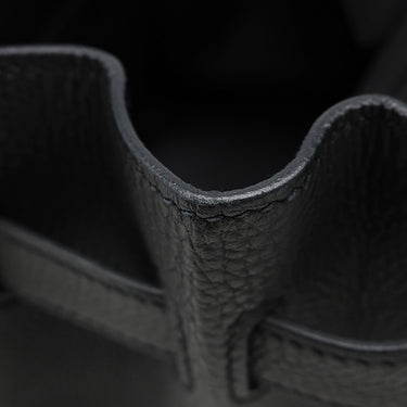 エルメス HERMES バーキン30 ブラック トゴ ハンドバッグ シルバー金具 黒