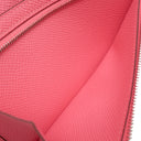 エルメス HERMES ベアンスフレ ローズアザレ ヴォーエプソン 長財布 シルバー金具 新品 未使用 二つ折り財布