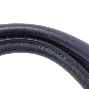 エルメス HERMES バーキン35 ブルーニュイ トゴ ハンドバッグ シルバー金具 紺