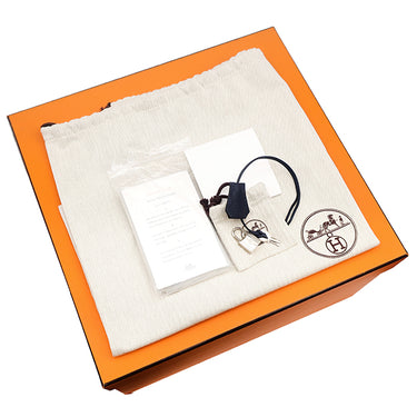 エルメス HERMES バーキン35 ブルーニュイ トゴ ハンドバッグ シルバー金具 紺