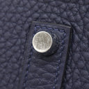 エルメス HERMES バーキン35 ブルーニュイ トゴ ハンドバッグ シルバー金具 紺