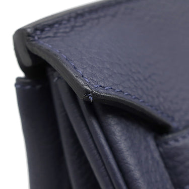 エルメス HERMES バーキン35 ブルーニュイ トゴ ハンドバッグ シルバー金具 紺