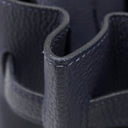 エルメス HERMES バーキン35 ブルーニュイ トゴ ハンドバッグ シルバー金具 紺