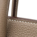 エルメス HERMES バーキン30 エトゥープ トゴ ハンドバッグ シルバー金具 グレージュ リカラー有