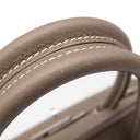 エルメス HERMES バーキン30 エトゥープ トゴ ハンドバッグ シルバー金具 グレージュ リカラー有