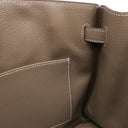 エルメス HERMES バーキン30 エトゥープ トゴ ハンドバッグ シルバー金具 グレージュ リカラー有