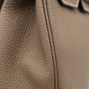 エルメス HERMES バーキン30 エトゥープ トゴ ハンドバッグ シルバー金具 グレージュ リカラー有