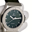 腕時計 ウブロ HUBLOT クラシック フュージョン チタニウム グリーン 542.NX.8970.LR 自動巻き メンズ 緑 バー デイト
