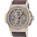 腕時計 ハイゼック Hysek アビス クロノグラフ 10周年記念モデル AB4402B01 自動巻き メンズ 新品同様 K18RG×Ti コンビ デイト