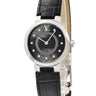 腕時計 ルイヴィトン LOUIS VUITTON タンブール スリム PM QA143Z クオーツ レディース 純正ダイヤ モノグラム ブラック 黒 ギョウシェ