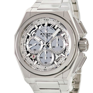 腕時計 ゼニス ZENITH デファイ エクストリーム ミラー 03.9102.9004/90.I001 自動巻き メンズ 新品同様 クロノグラフ