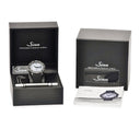 腕時計 ジン SINN U50.S.Perlmutt.S 自動巻き メンズ Uボートスチール PVD テギメント加工 ダイバーズ 4時位置リューズ 限定