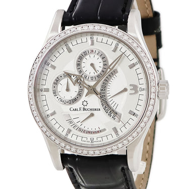 腕時計 カール F ブヘラ Carl F. Bucherer マネロ オートマチック レトログラード 10901.08 自動巻き メンズ 純正ダイヤ デイデイト