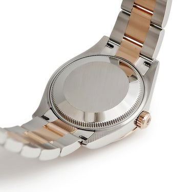 腕時計 ロレックス ROLEX デイトジャスト 31 278241 自動巻き メンズ レディース ランダム番 K18RG×SS 純正ダイヤ チョコ