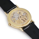 腕時計 セイコー SEIKO クレドール シグノ GBBD998 6899-A268 手巻き メンズ レディース K18YG無垢 スケルトン ラウンド