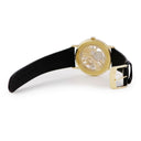 腕時計 セイコー SEIKO クレドール シグノ GBBD998 6899-A268 手巻き メンズ レディース K18YG無垢 スケルトン ラウンド