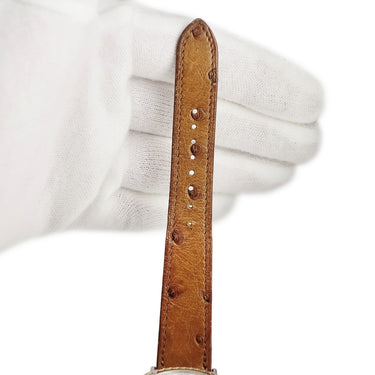 腕時計 エルメス HERMES セリエ ウォッチ クオーツ レディース SS×GP デイト アラビア ホワイト 白 ヴィンテージ