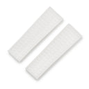 パテックフィリップ PATEK PHILIPPE 純正 アクアノート用 ラバーバンド カット済 ホワイト ラバー 腕時計パーツ 替え ベルト ストラップ 19ｍｍ ホワイト 白