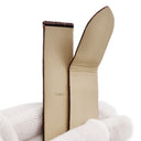 カルティエ Cartier 純正 クロコバンド バックル用 ブラウン クロコダイル 腕時計パーツ 新品同様 純正 替え ベルト ストラップ Dバックル用 21ｍｍ ブラウン