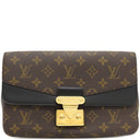 ルイヴィトン LOUIS VUITTON マルソー M46126 モノグラム モノグラムキャンバス ショルダーバッグ ゴールド金具 茶 黒 チェーンショルダー