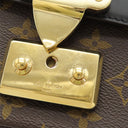 ルイヴィトン LOUIS VUITTON マルソー M46126 モノグラム モノグラムキャンバス ショルダーバッグ ゴールド金具 茶 黒 チェーンショルダー