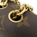 ルイヴィトン LOUIS VUITTON マルソー M46126 モノグラム モノグラムキャンバス ショルダーバッグ ゴールド金具 茶 黒 チェーンショルダー