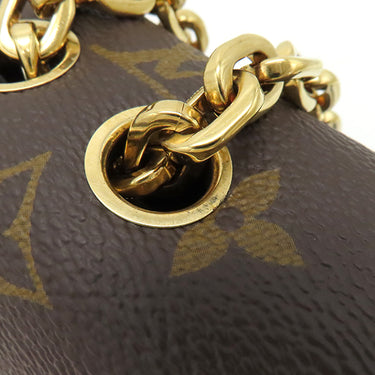 ルイヴィトン LOUIS VUITTON マルソー M46126 モノグラム モノグラムキャンバス ショルダーバッグ ゴールド金具 茶 黒 チェーンショルダー