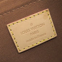 ルイヴィトン LOUIS VUITTON ミュルティ ポシェット アクセソワール M44813 カーキ モノグラムキャンバス ショルダーバッグ ゴールド金具 ボディバッグ ポーチ