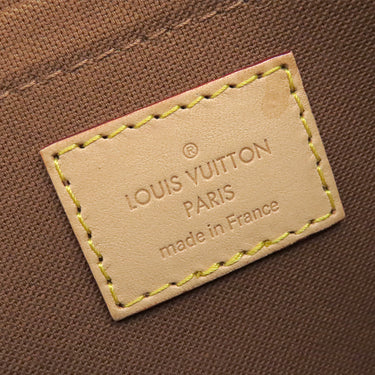 ルイヴィトン LOUIS VUITTON ミュルティ ポシェット アクセソワール M44813 カーキ モノグラムキャンバス ショルダーバッグ ゴールド金具 ボディバッグ ポーチ