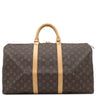 ルイヴィトン LOUIS VUITTON キーポル 50 M41426 モノグラム モノグラムキャンバス ボストンバッグ ゴールド金具 茶 鍵・パドロック・ポワニエ・ネームタグ欠品
