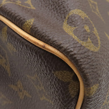 ルイヴィトン LOUIS VUITTON キーポル 50 M41426 モノグラム モノグラムキャンバス ボストンバッグ ゴールド金具 茶 鍵・パドロック・ポワニエ・ネームタグ欠品