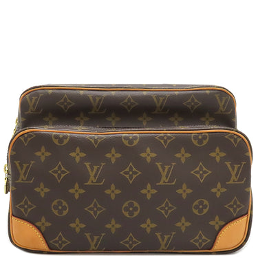 ルイヴィトン LOUIS VUITTON ナイル M45244 モノグラム モノグラムキャンバス ショルダーバッグ ゴールド金具 茶 斜め掛け
