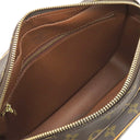 ルイヴィトン LOUIS VUITTON ナイル M45244 モノグラム モノグラムキャンバス ショルダーバッグ ゴールド金具 茶 斜め掛け