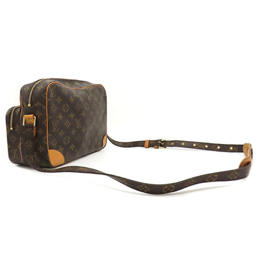 ルイヴィトン LOUIS VUITTON ナイル M45244 モノグラム モノグラムキャンバス ショルダーバッグ ゴールド金具 茶 斜め掛け
