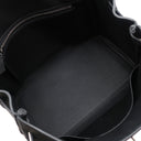 エルメス HERMES バーキン25 ブラック トワルアッシュ ヴォースイフト ハンドバッグ シルバー金具 黒 トワルH