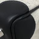 エルメス HERMES バーキン25 ブラック トワルアッシュ ヴォースイフト ハンドバッグ シルバー金具 黒 トワルH