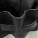 エルメス HERMES バーキン25 ブラック トワルアッシュ ヴォースイフト ハンドバッグ シルバー金具 黒 トワルH