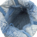 シャネル CHANEL シャネル22 リュックサック AS3859 ブルー デニム リュック・デイパック マットシルバー金具