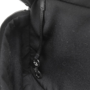 サンローラン SAINT LAURENT シティ バックパック 467985 ブラック ナイロンキャンバス リュック・デイパック シルバー金具 スターパッチ 星 黒