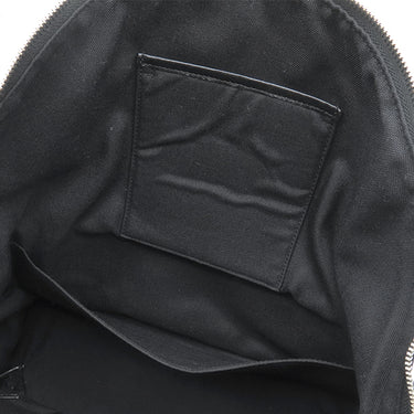 サンローラン SAINT LAURENT シティ バックパック 467985 ブラック ナイロンキャンバス リュック・デイパック シルバー金具 スターパッチ 星 黒