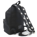 サンローラン SAINT LAURENT シティ バックパック 467985 ブラック ナイロンキャンバス リュック・デイパック シルバー金具 スターパッチ 星 黒