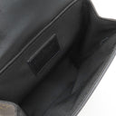 ルイヴィトン LOUIS VUITTON スティーマーXS M80327 モノグラム×ブラック モノグラムキャンバス レザー ショルダーバッグ マットブラック金具 LVフレンド アップリケ 茶 黒