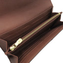 ルイヴィトン LOUIS VUITTON ポルトフォイユ サラ M60531 モノグラム モノグラムキャンバス 長財布 ゴールド金具 茶