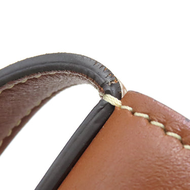 セリーヌ CELINE トリオンフ スモール バケット キュイル 198243DU3.04LU タン レザー ショルダーバッグ ゴールド金具 茶