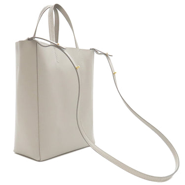 セリーヌ CELINE バーティカル カバ スモール 176183XBA グレー レザー 2WAYバッグ ゴールド金具 トート ショルダー
