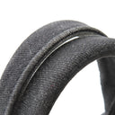 プラダ PRADA カナパ ミニ トートバッグ 1BG439 ブラック デニム 2WAYバッグ ゴールド金具 黒 三角ロゴプレート ハンドバッグ ショルダー