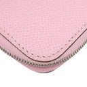 エルメス HERMES ヌーヴォートゥーゴー モーヴシルベストル×ライム×キュイーブル ヴォースイフト ヴォーエプソン 長財布 シルバー金具 ピンク 黄色